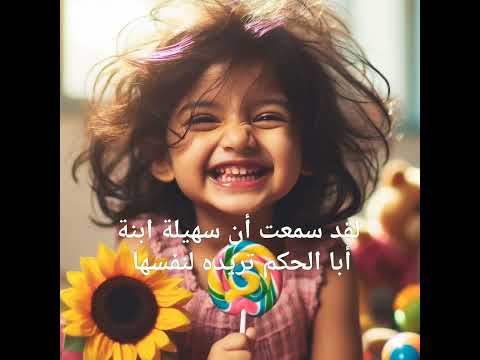 الطفلة الصغيرة تقلد عبلة كامل مع محمد هنيدي لقد سمعت ان سهيلة ابنة اباالحكم تريد لنفسهامن من من من 