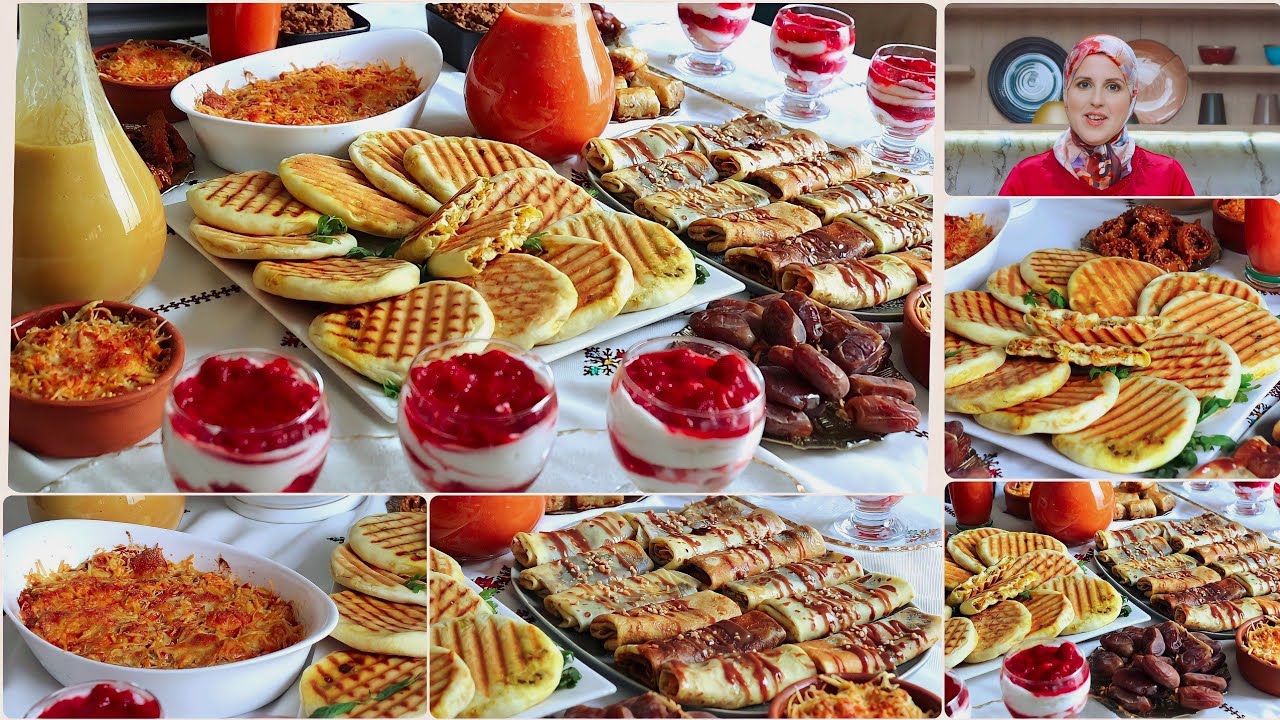 الفطور 16 من رمضان مع حليمة😊داكشي اللي يبغي قلبك ساهل ماهل حلو ومالح كلشي كيحمق  وحتى العشا و السحور