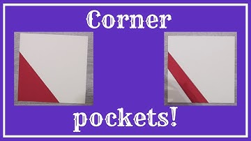SIMPLE EASY POCKETS | Must see, highly requested tutorial - mini album page element | SAVE FOR LATER