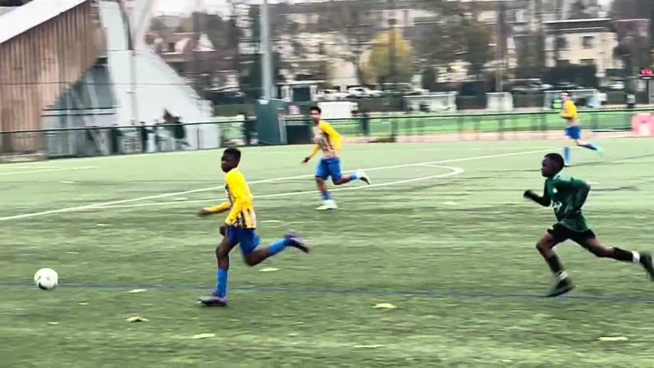 FC Montrouge vs AF Epinay (championnat u14 R2 )29.11.2025.