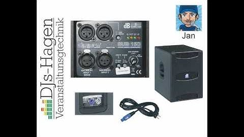 Gewusst wie...! | Bedienung DB Technologies Sub 15 D