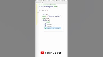 C++ Program to N natural number print reverse |  #tasincoder #coder
