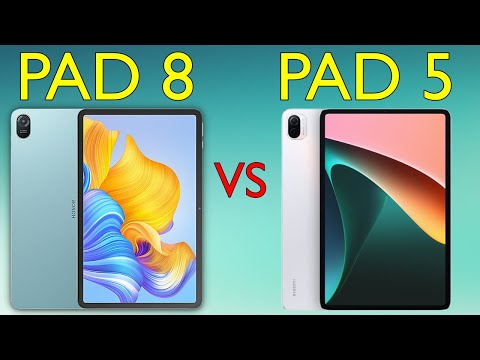 Honor Pad 8 vs Xiaomi Pad 5 | Full Specs Compare Tablets
