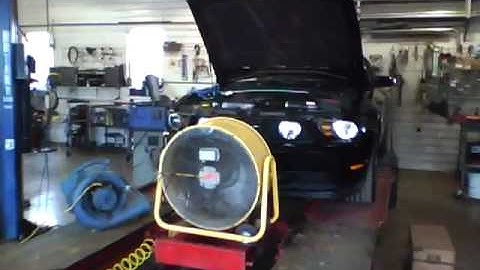 Woodbine Motorsports 2011 Mustang GT on the dyno!!!