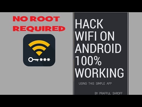 HACK WiFi ON ANDROID WITHOUT ROOTING [ 100% WORKING ]