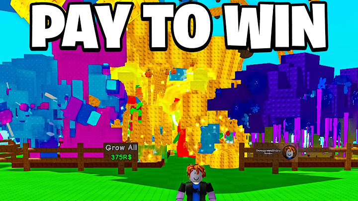 I Created a PAY TO WIN Only Garden as a NOOB in Grow a Garden..