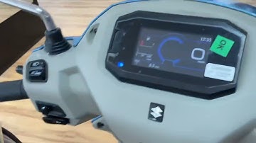 Suzuki Access TFT DISPLAY And No TFT Display Full Detailed Compression