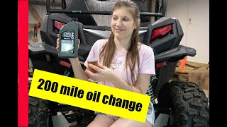 How to change oil on a cfmoto zforce!