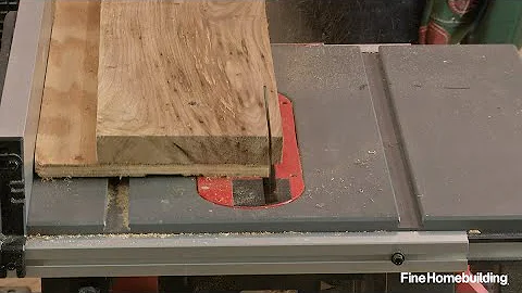 How to Cut a Straight Edge on a Crooked Board