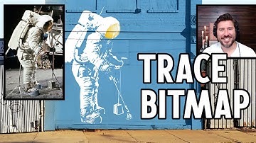 Inkscape Trace Bitmap Tutorial: How to Convert PNG Image or Jpeg to Vector + Remove Background