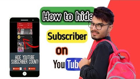 How to hide Youtube channel subscribers in Android phone 2020 | AS Creation