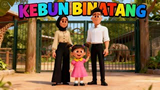 KEBUN BINATANG | LAGU ANAK POPULER INDONESIA | Nada Ceria
