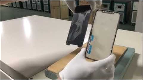 IPHONE X/XR lcd/OLED Freezing separation method