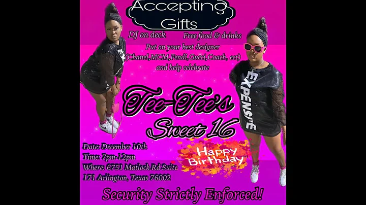 Terrian's Sweet 16 2022