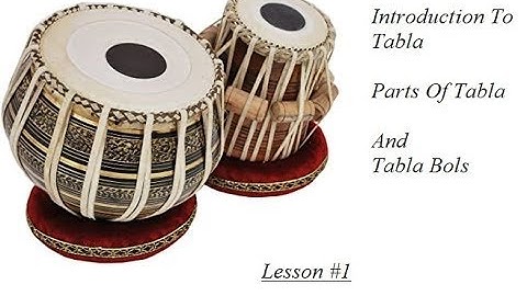 Lesson 1 - Kayada 1 of Tabla