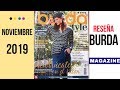 Reseña revista BURDA Style NOVIEMBRE 2019 con Dibujos Técnicos