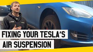 Full Tesla Model S Air Suspension Fix - How Complicated is It News