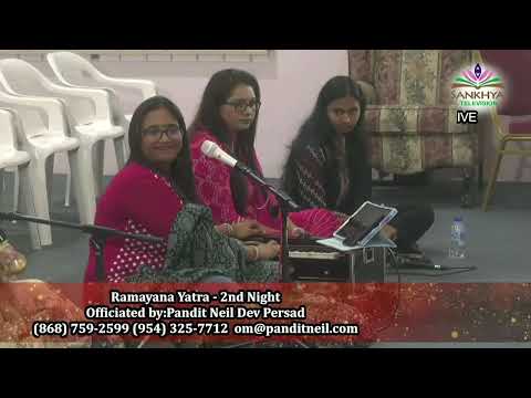 Ramayana Yatra 2nd Night Officiated by: Pandit Neil Dev Persad