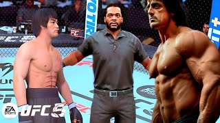 PS5| Bruce Lee vs. Big Super Rambo (EA Sports UFC 5)