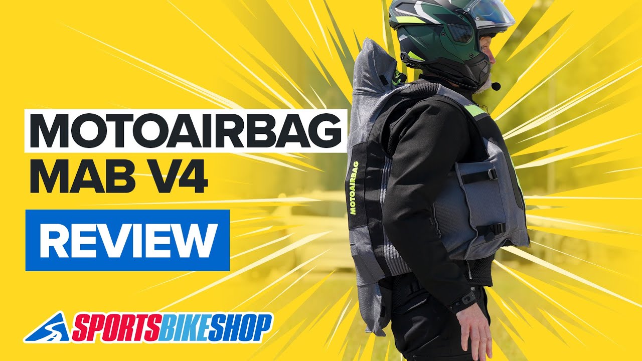 Обзор жилета с подушкой безопасности Motoairbag MAB V4 — Sportsbikeshop