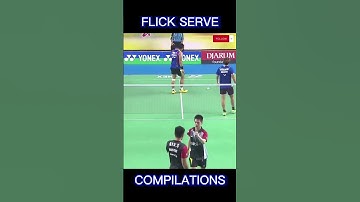 Flick Serve Service Compilations