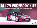 Forza Horizon 5 -  All 79 Widebody Kits in Forza Horizon 5