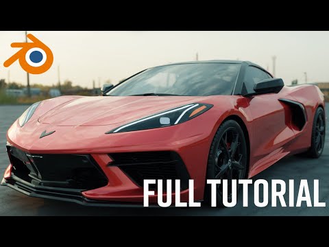 Blender Realistic car animation full tutorial | Beginner