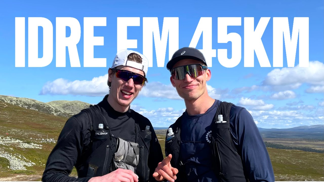 Me and my friend ran Idre Fjällmaraton 45km 2024