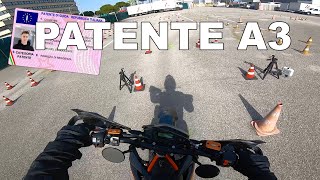 HO FATTO L'ESAME DELLA PATENTE 🏍