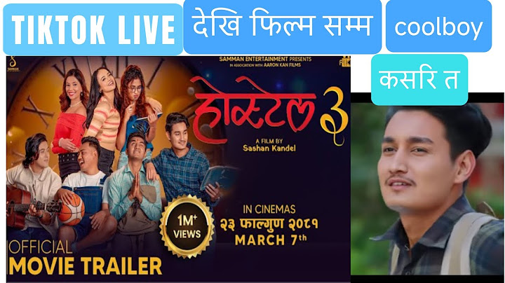 Hostel 3- Official Trailer- Nepali Movie 2025- CoolBoy, TIKTOK LIVE देखि फिल्म सम्म को यात्रा