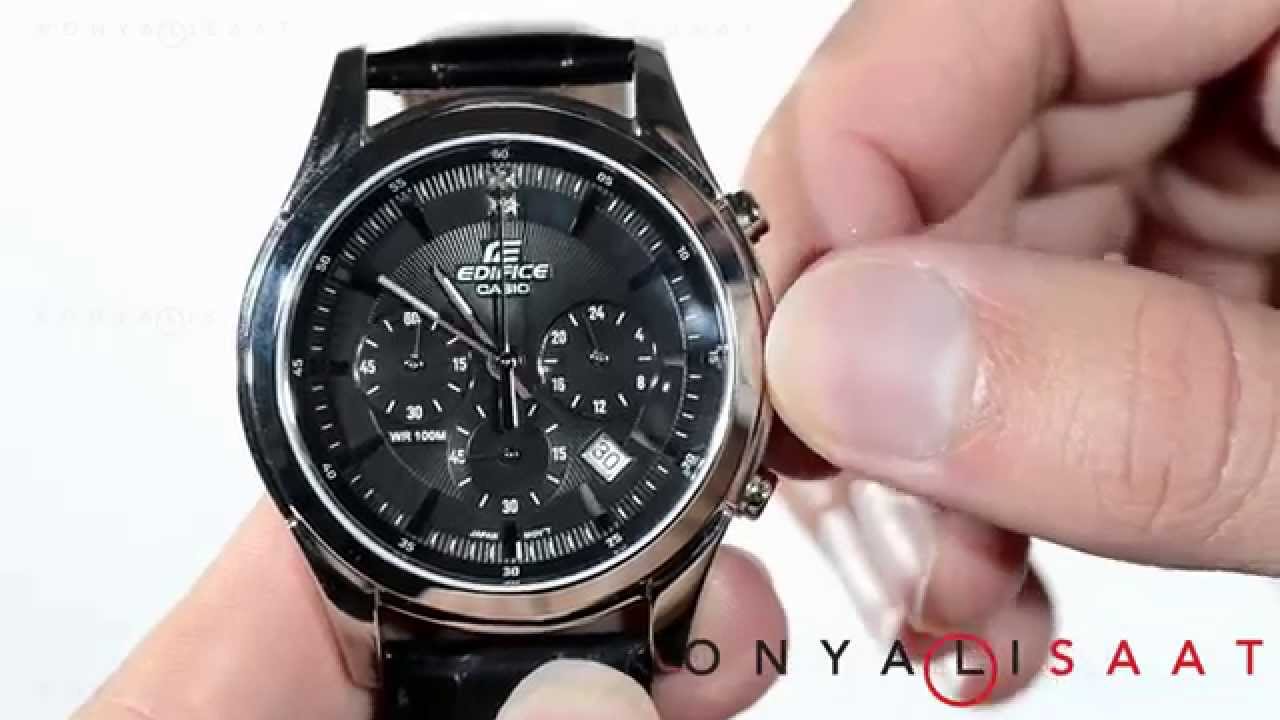 CASIO efr-517l-1a Erkek Kol Saati - YouTube