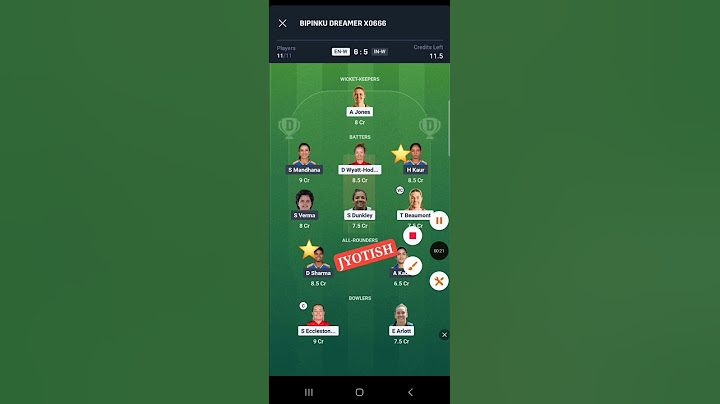 EN w vs IN w 3rd  Dream11 Prediction | ENG W vs IND w  Dream11 Team |  #dream11 #enwvsinw #shorts