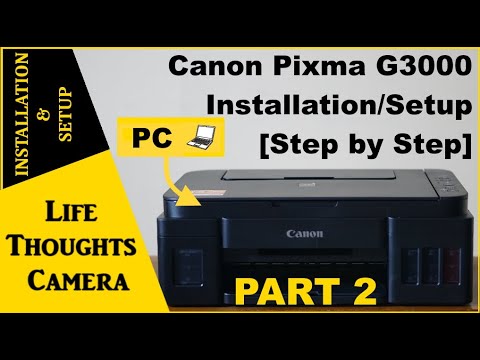 canon g3000 installation
