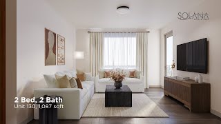 2 beds, 2 beds 1,087 SQ. FT. | APT #130 - 2B | BRAND NEW Denver Apartments in Beeler Park