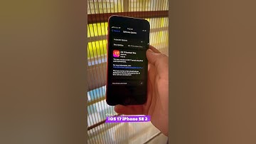 iOS 17 for iPhone se 2020👍#iphonese2020 #ios17beta #ios17