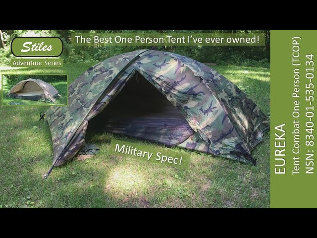 Eureka TCOP One man combat tent - best bug out tent shelter 