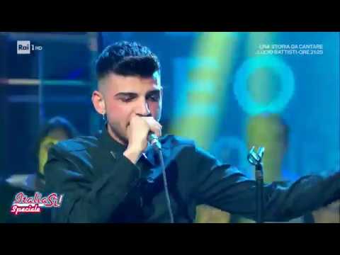 Jefeo canta "Un due tre stella" - Sanremo giovani a ItaliaSì! 30/11/2019