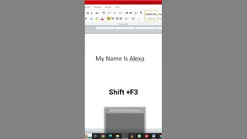Convert text lower case to upper case keyboard shortcut #shortvideo #vlog #keyboard #shortsvideo