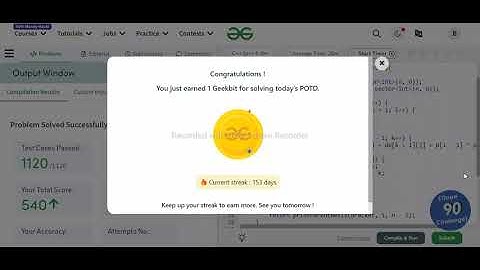 GFG POTD 27/01/2024 IN C++ MOST IMPORTANT INFORMATION | CODE IN COMMENT #geeksforgeeks #gfg #potd
