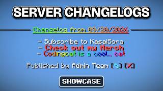 Add a Simple Integrated Changelog to a Minecraft Server