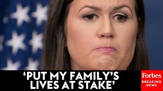 Arkansas Gov. Sarah Huckabee Sanders Opens Up About Death Threats Made Against Her & Her Family