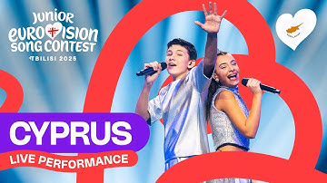Rafaella & Christos - AWAY (LIVE) | Cyprus 🇨🇾 | Junior Eurovision 2025 | #JESC2025