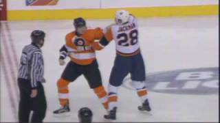Tim Jackman vs Arron Asham Feb 14, 2009