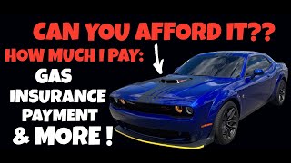 Can You Afford A Dodge Challenger Widebody Scat Pack | How Much I Pay A Month, Gas, Insurance & More