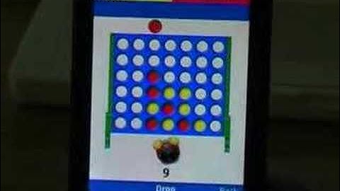 4 in a row: Multiplayer WidSets Game