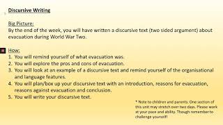 2020 05 04 Y6 Discursive Text Video 1