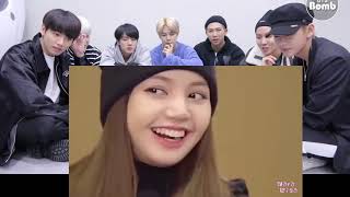 BTS reaction toBLACKPINK Diaries cute and funny moments