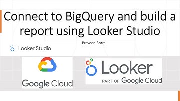 Connect to BigQuery and build a report using looker studio | Looker studio tutorial | GCP BI Tool
