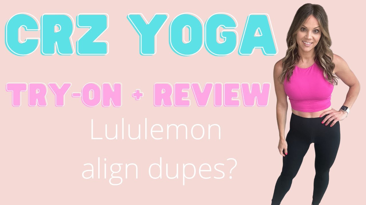 BEST LULULEMON ALIGN DUPES  CRZ yoga x butterluxe 