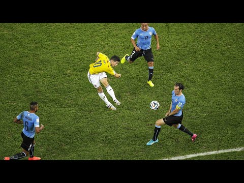 James Rodriguez Goal vs Uruguay | World Cup 2014